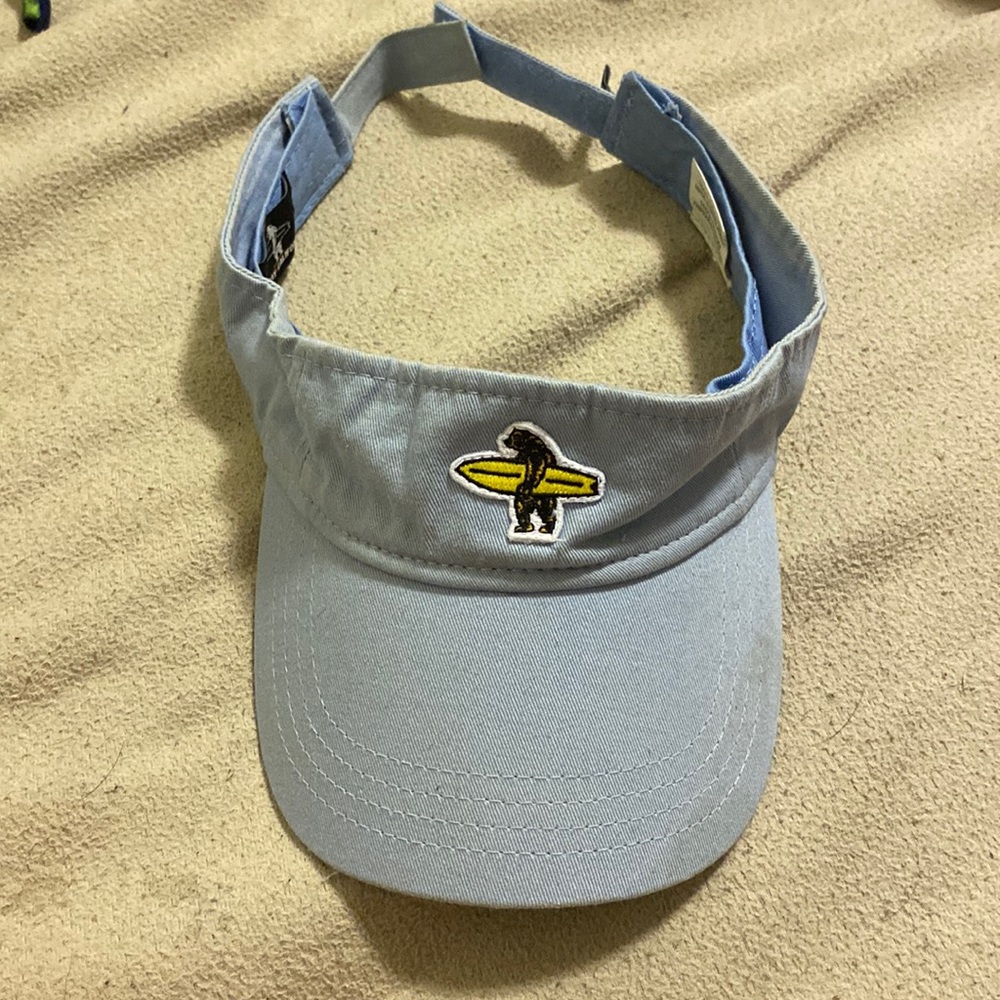 blue California bear visor